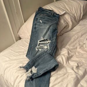American eagle skinny jeans. High rise size 12